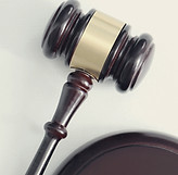 Wooden Gavel Closeup