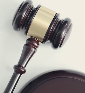 Wooden Gavel Closeup