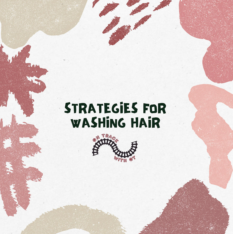 Strategies for Washing Hair