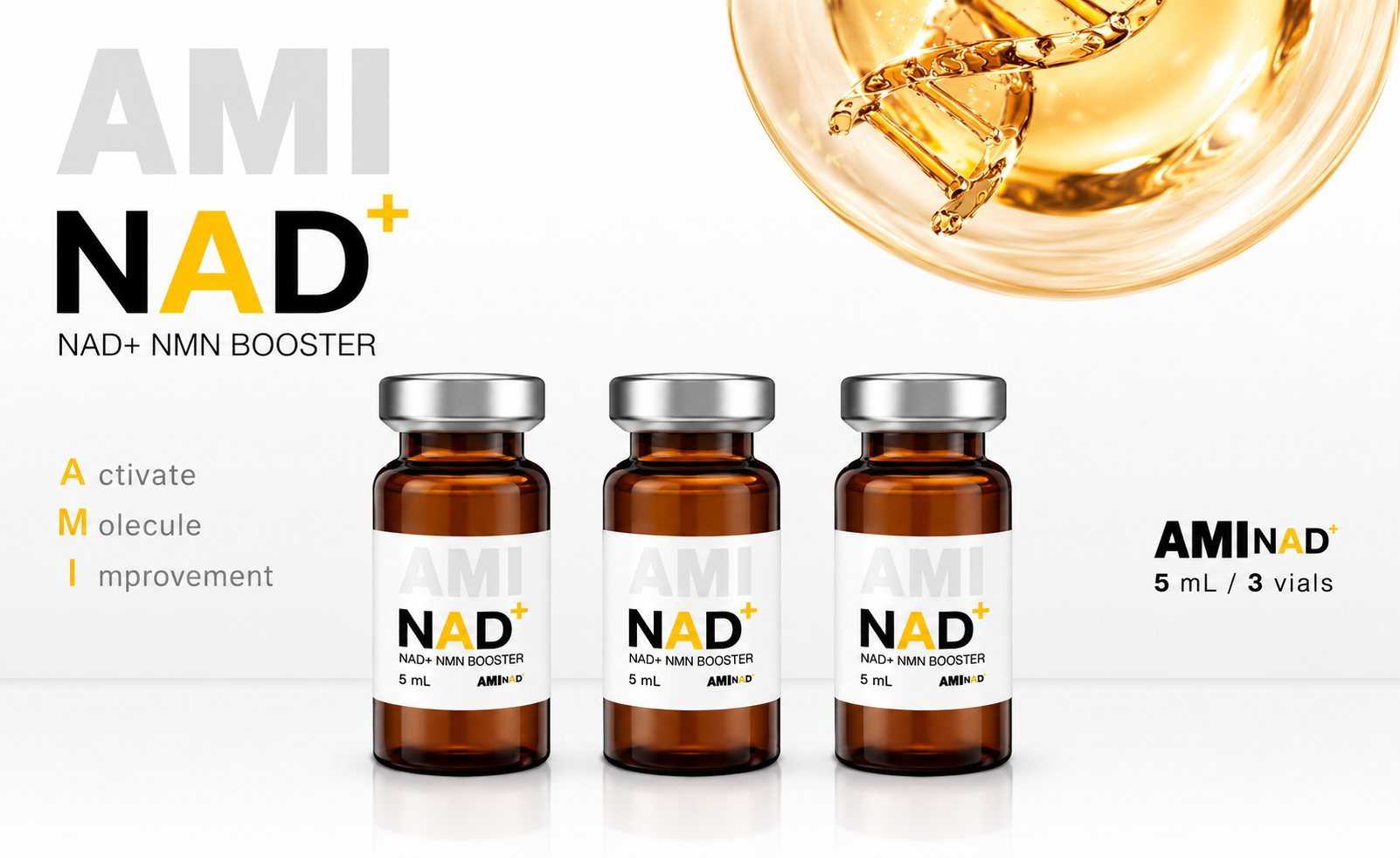 AMI NAD+ (NAD+ AND NMN) SKIN BOOSTER
