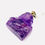 Thumbnail: Amethyst Buddha pendant necklace for inner peace, spiritual focus and clarity