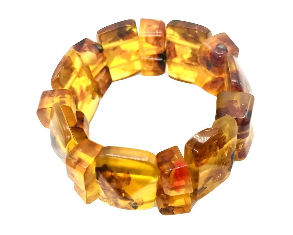 Baltic Amber Nash Bracelet for energy and emotional protection