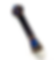 Sodalite Clear Quartz Healing Crystal Wand for clarity, truth, focus and energy alignment