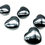 Thumbnail: Large Hematite Healing Crystal Heart for grounding, protection, focus and emotional strength