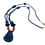 Thumbnail: Coral and Lapis Lazuli necklace for communication, clarity, peace, wisdom and emotional healing