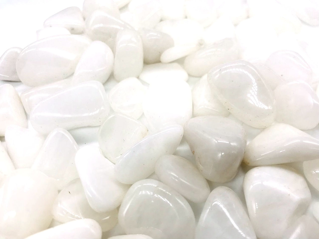 Snow Quartz Tumbled Stone Healing Crystals | Healing Energy Rocks