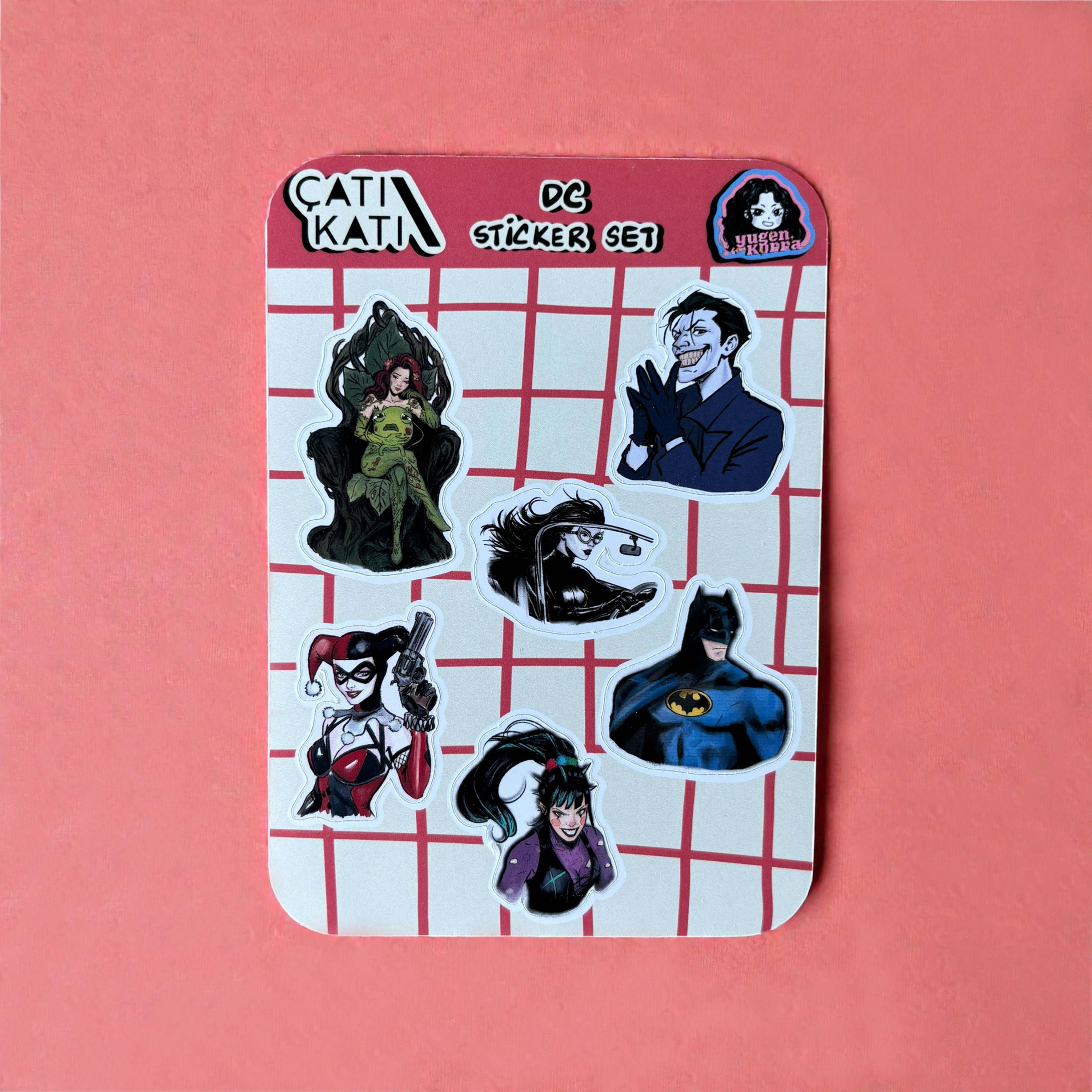 DC Sticker Set