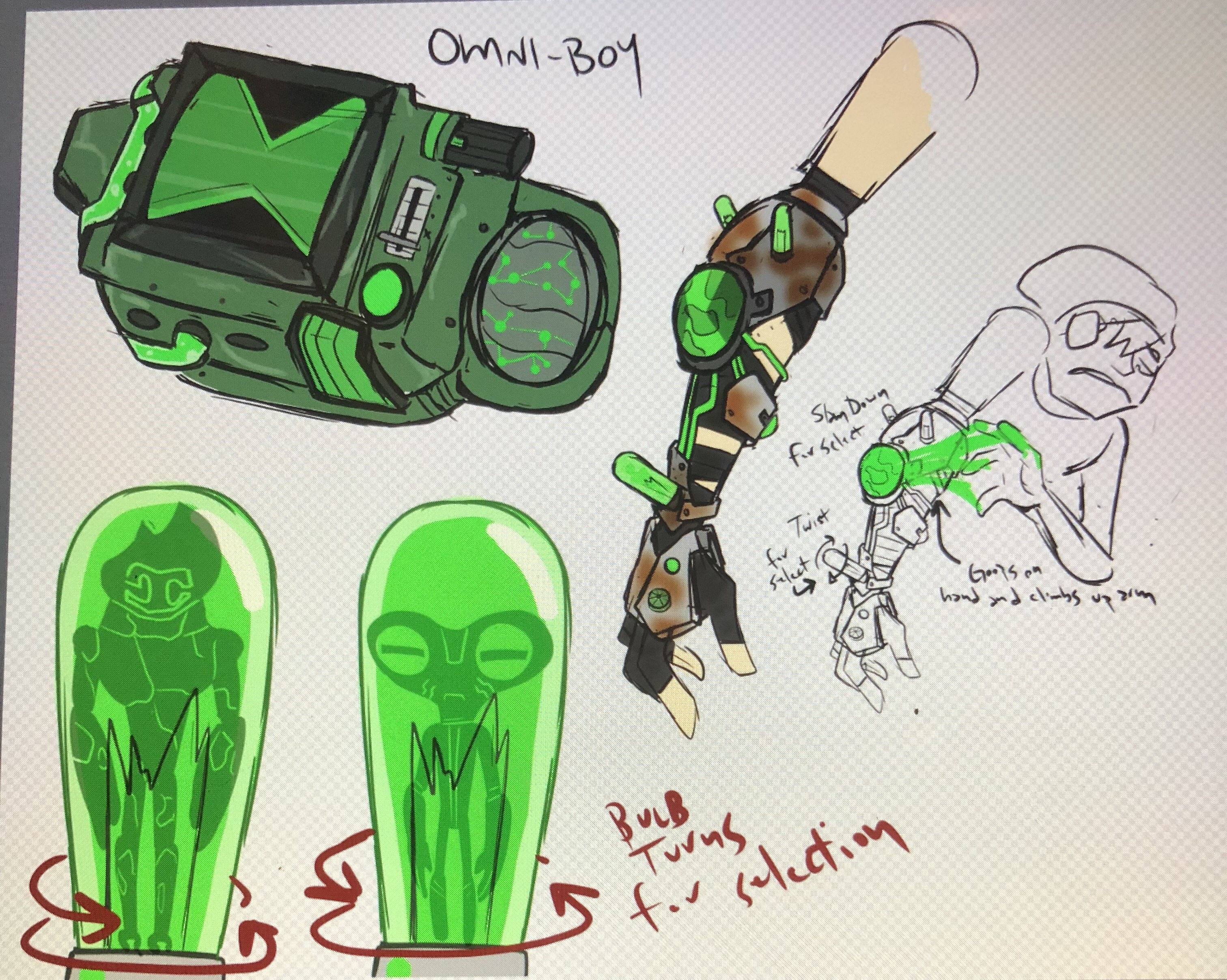 Omnitrix Concept Art Omnitrix Concept Art