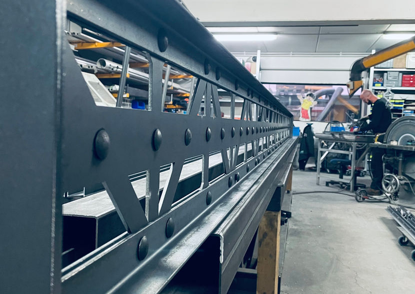 Chantier style Eiffel dans  l'Atelier Arnaud Pean