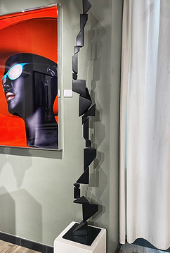 Sculpture Foudre Noire chez Lill'Art Gallery