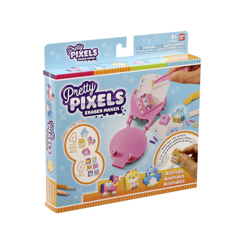 Pretty Pixels Eraser Maker Animals JAKL KIDS