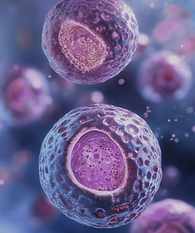 Microscopic view of cells mens health