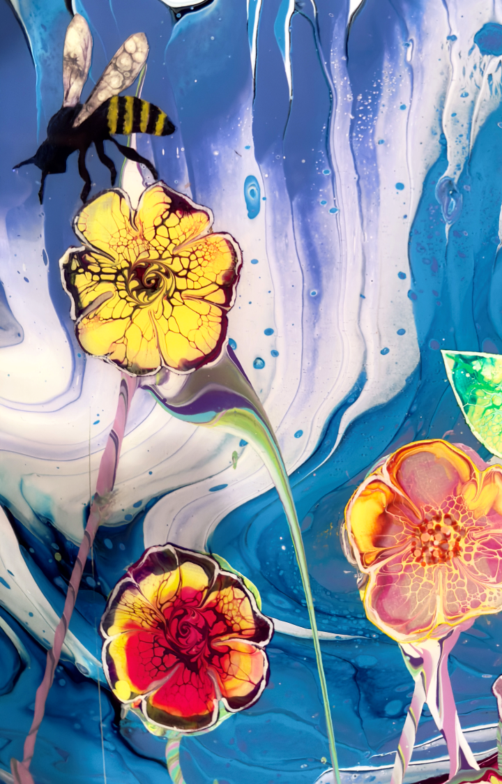 Enchanted Garden Bee