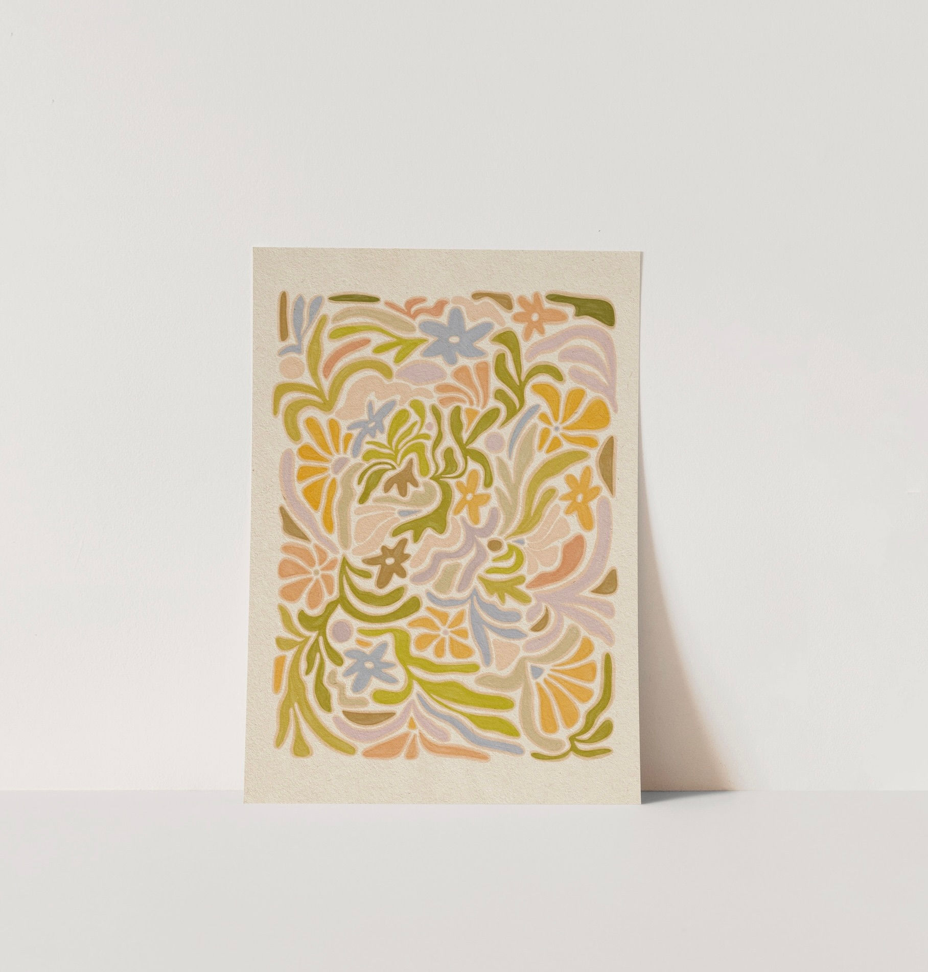 Floral Print - 5" x 7"