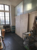 clean and tidy studio