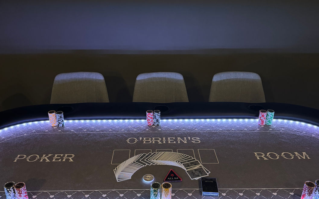 bespoke custom poker table ireland uk mancave homebar