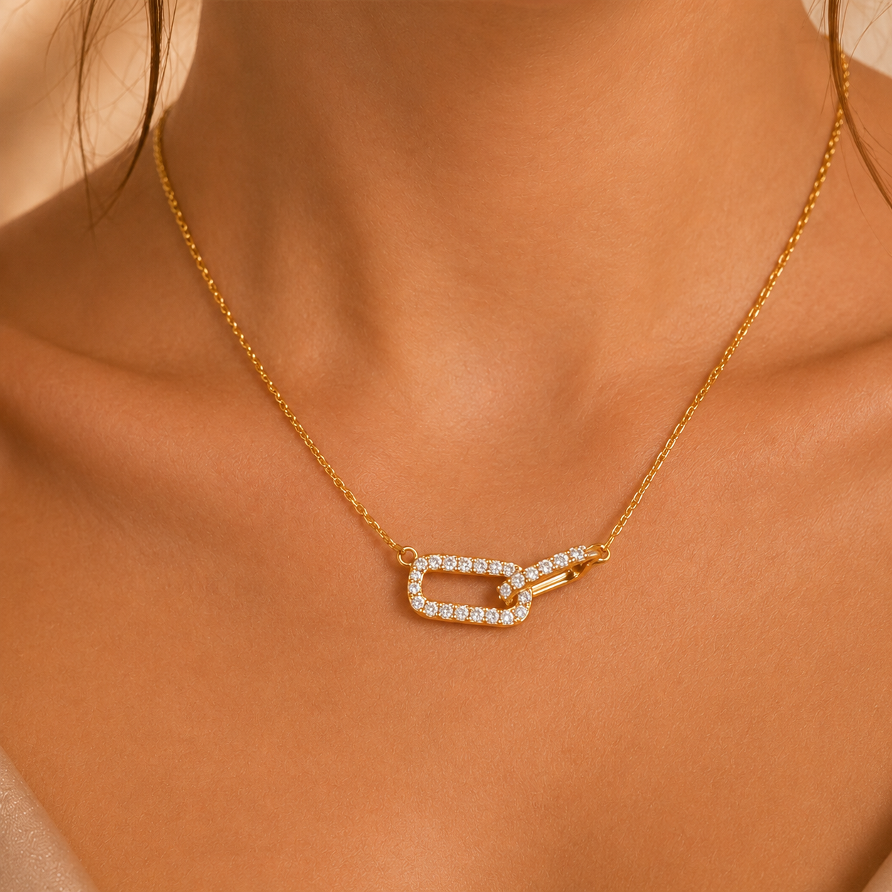 LumiLink™ Crystal Link Necklace