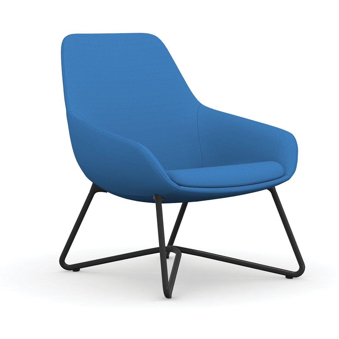 Lilly X-Base Lounge Chair