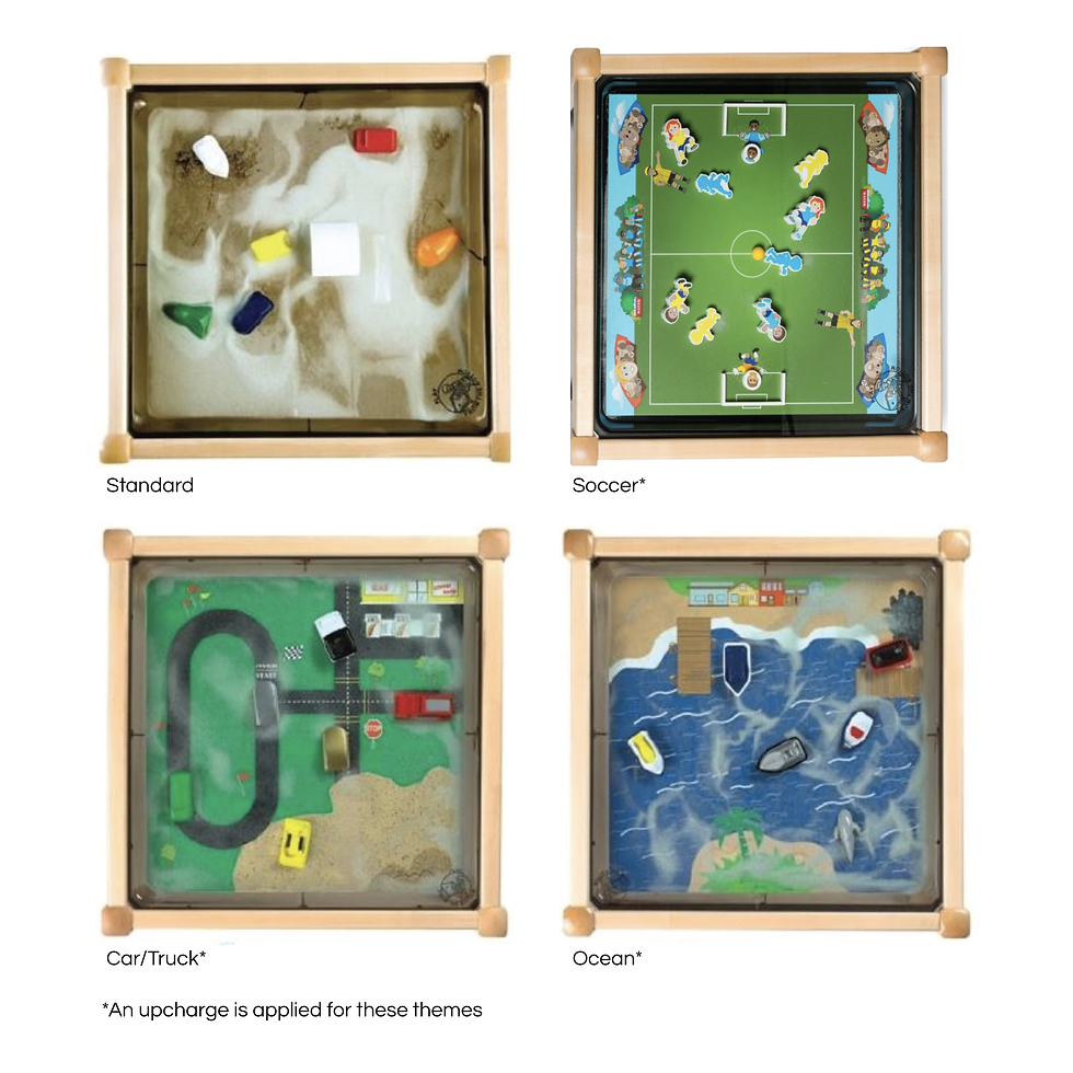 Thumbnail: Square Magnetic Sand Table