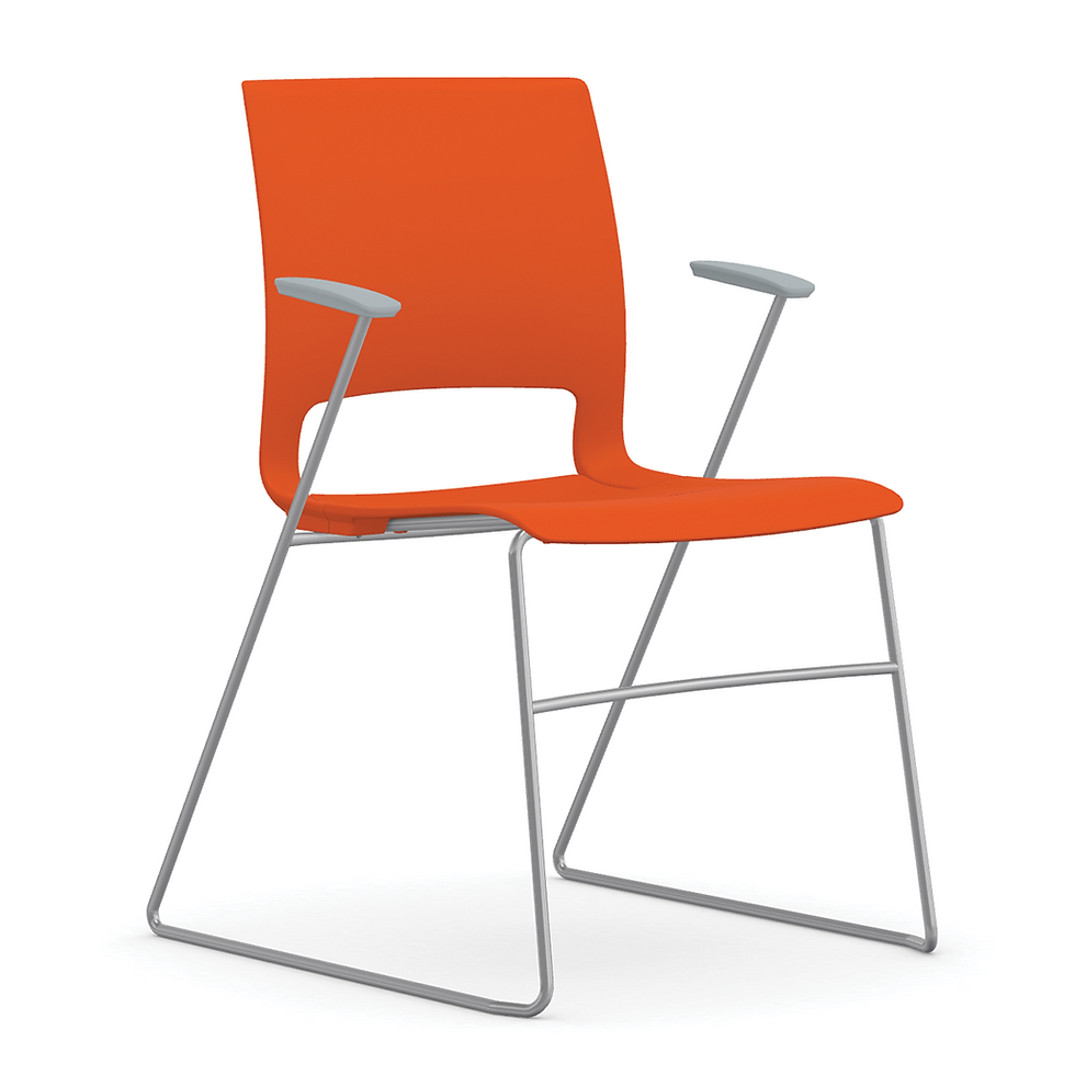 Thumbnail: Vox Sled Base Arm Chair