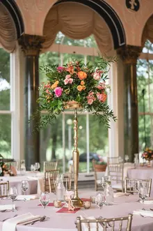 Vibrant colors of an Indian wedding designed by Floral Wonders