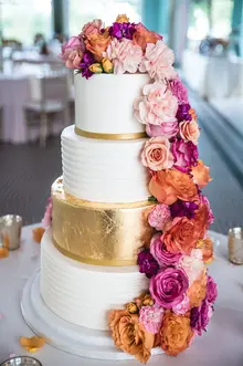 Vibrant colors of an Indian wedding designed by Floral Wonders