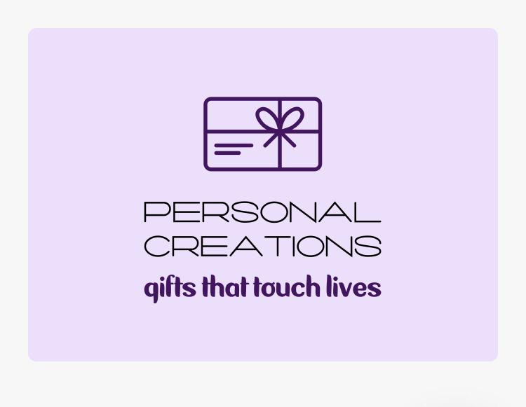 Personalized creations top