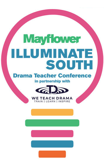 The logo for Illuminate South Drama Conference.