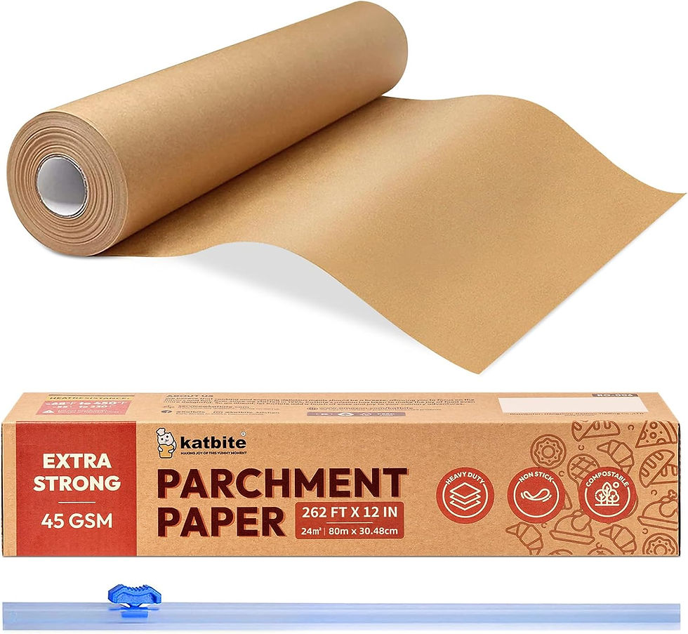 Thumbnail: Katbite Heavy Duty Parchment Paper Roll for Baking, 15 in x 210 ft, 260 Sq.Ft B