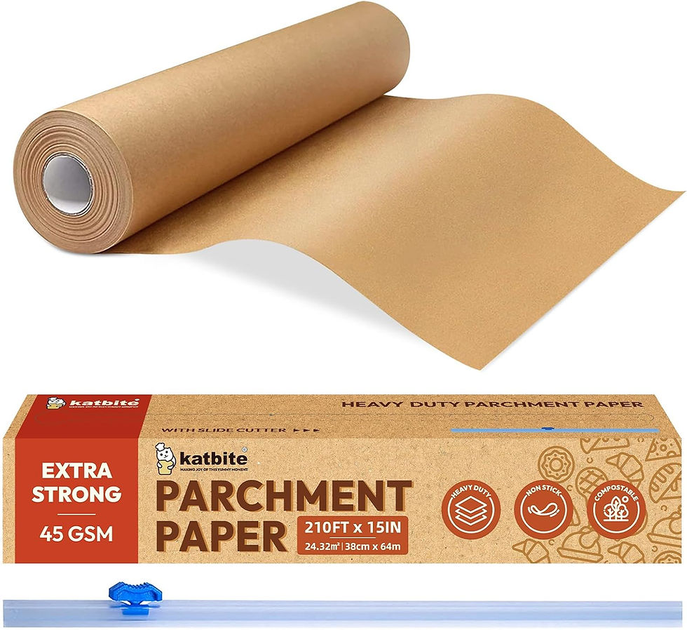 Thumbnail: Katbite Heavy Duty Parchment Paper Roll for Baking, 15 in x 210 ft, 260 Sq.Ft B