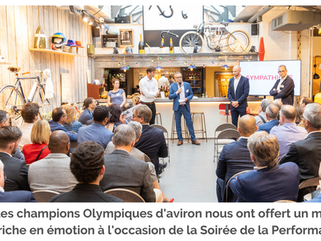 Un moment riche en émotions offert par les champions Olympiques d'aviron !
