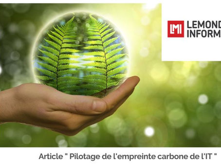Pilotage de l'empreinte carbone de l'IT