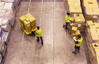 workers in warehouse