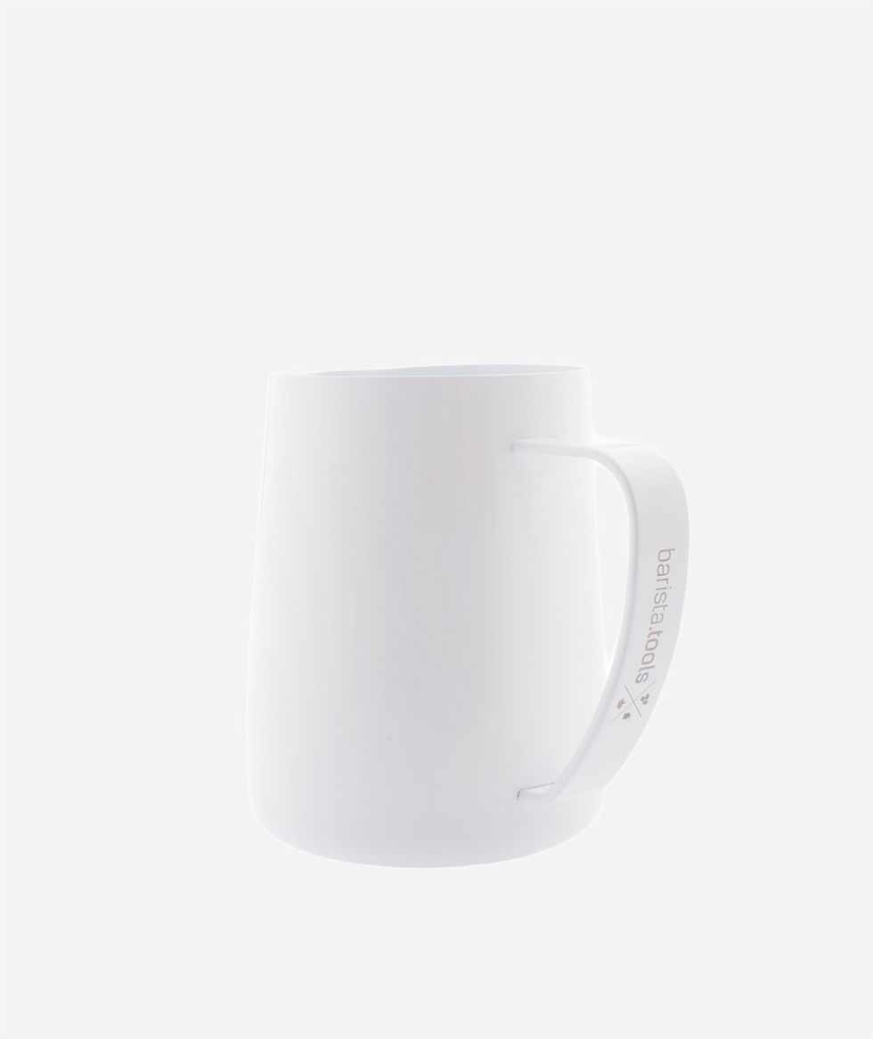 Miniaturbild: Latte Art milk pitcher Competition-Line white coating 350ml