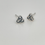 Thumbnail: Silver Celtic Symbol Stud Earrings