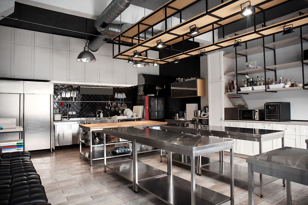 Image of a commercial kitchen