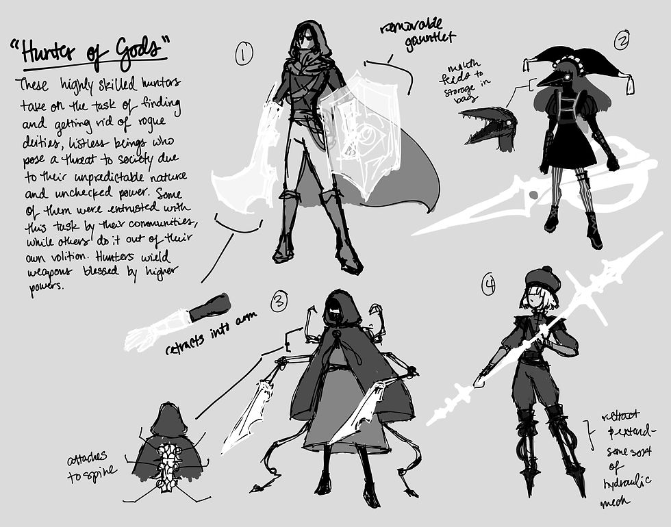 Character Concept Sketches