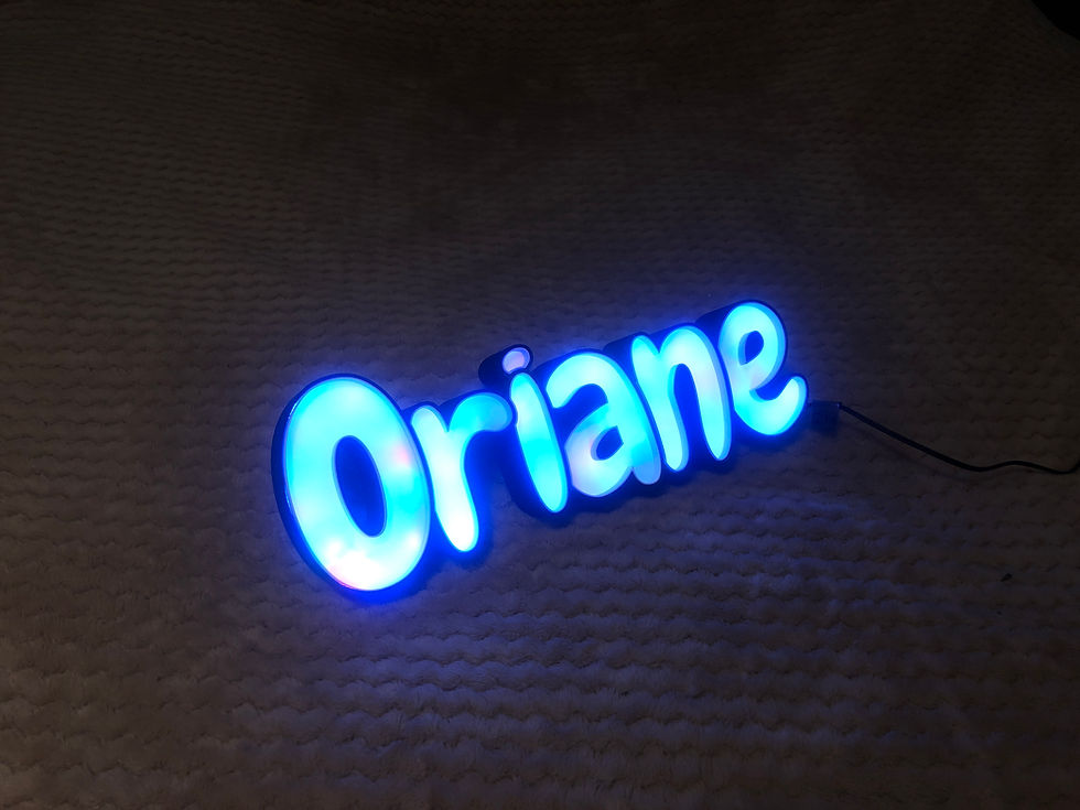Miniature : Lampe personnalisée