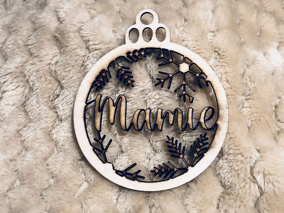 Miniature : Boule de Noël personnalisée