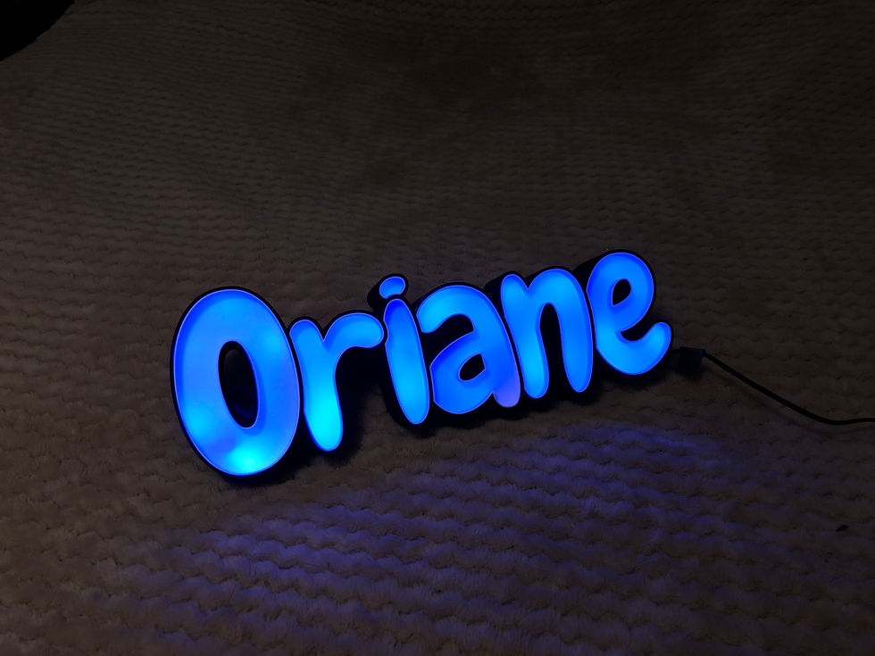 Miniature : Lampe personnalisée