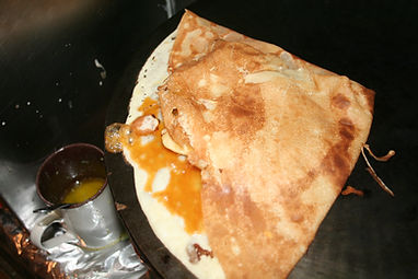 crêpe caramel salée