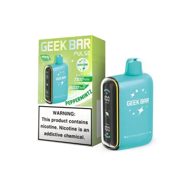 Thumbnail: Geek Bar Pulse Mintz 15,000 Puffs Disposable