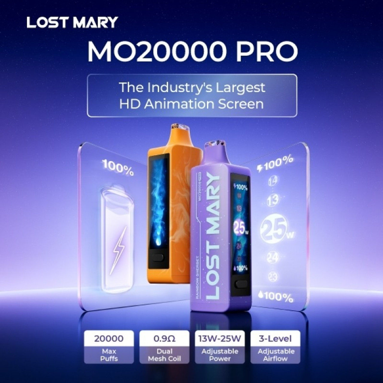 Lost Mary 5% MO20000 Pro Disposable Vape