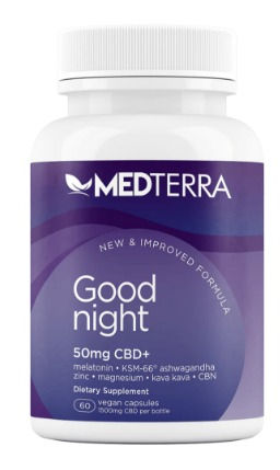 Medterra Goodnight Capsules 1500mg