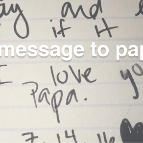 a message to papa