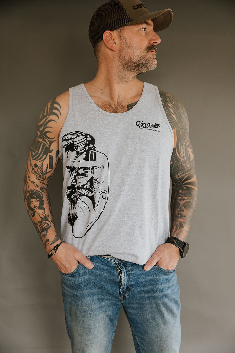 Thumbnail: Grey Ghost Tank Top 