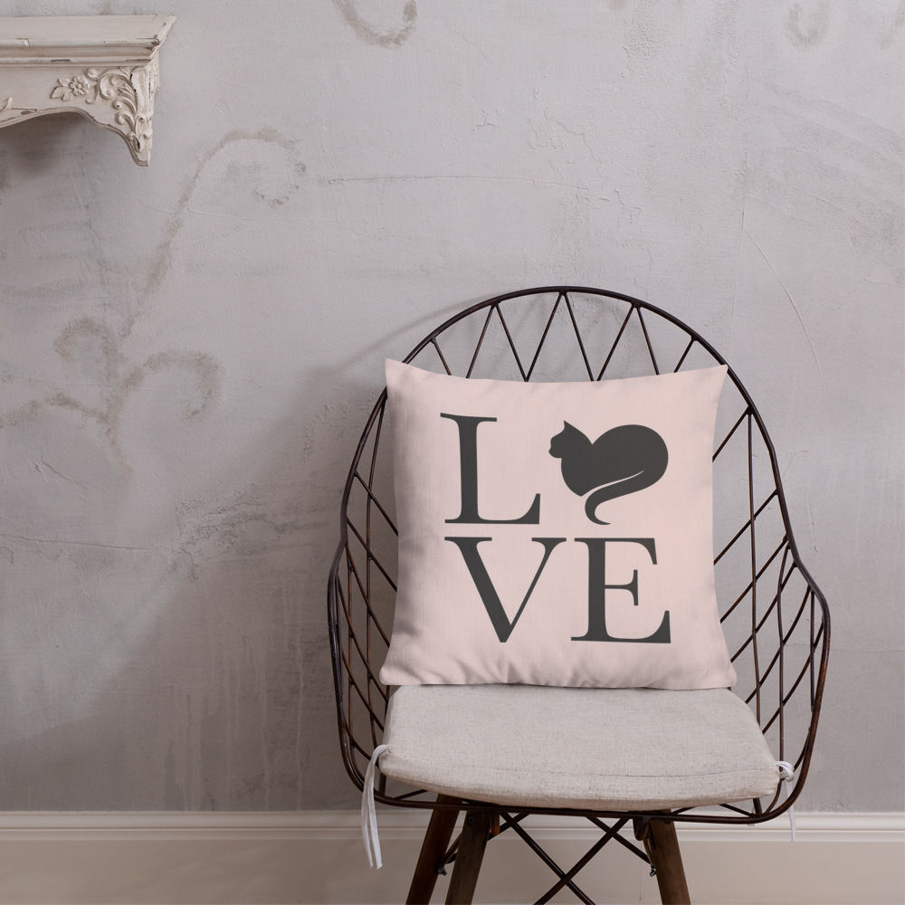 Belffy Cat Premium Pillow