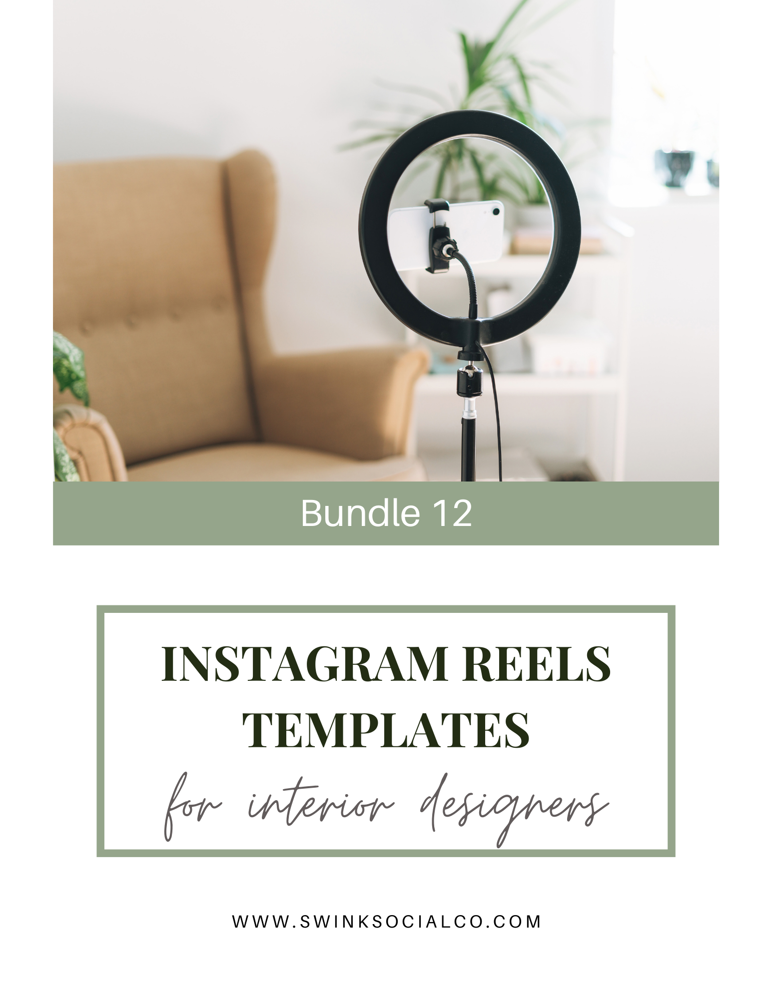 Instagram Reels Templates for Interior Designers: BUNDLE 12