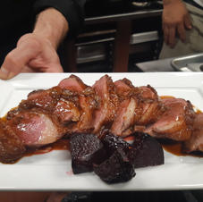 MAGRET CANARD SAUCE GRAND MANIER