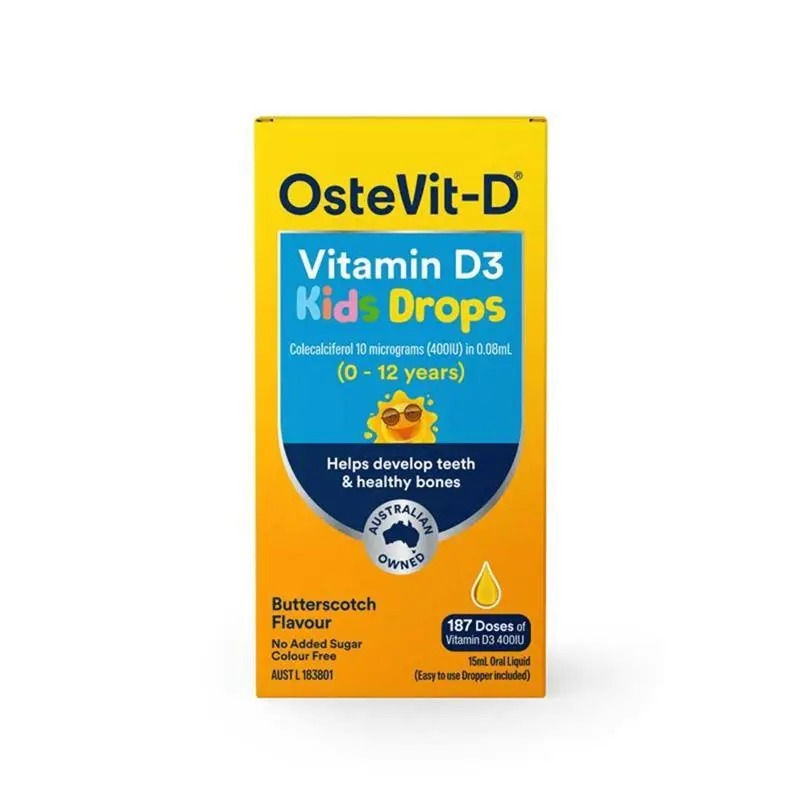 오스테비트-D(OsteVit-D) 비타민 D3 키즈 드롭 15ML (0~12세)